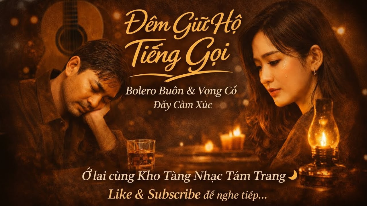 ĐÊM GIỮ HỘ TIẾNG GỌI | Bolero Buồn & Vọng Cổ Nam Nữ | Nghe Đêm Là Thấm