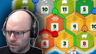 You've never seen someone get so robbed (Catan)