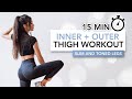 15 MIN THIGH WORKOUT (Toned Inner + Outer Thighs) | İç ve Dış Bacak Sıkılaştırma | Eylem Abaci