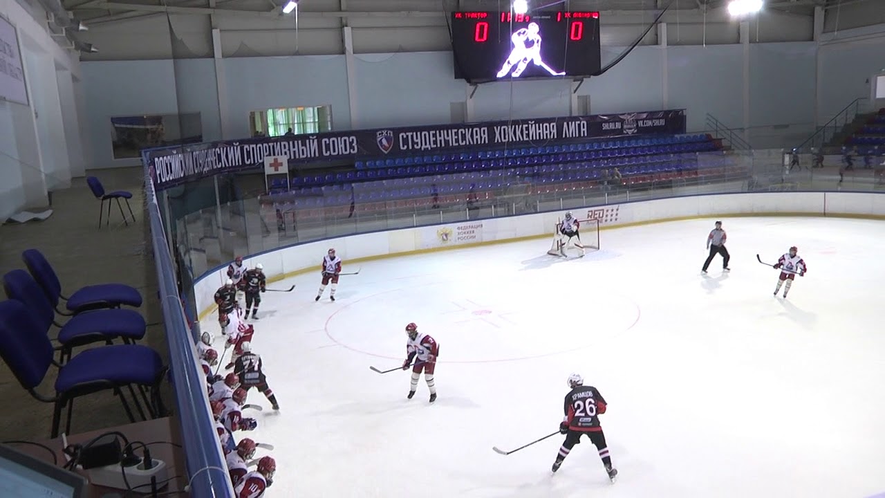 хоккей прямая трансляция Локомотив - Трактор 2-3 (1 период)