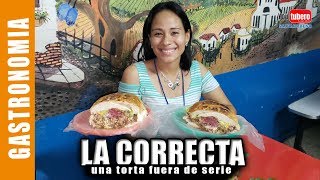 El reto de comer TORTAS EL ZARCO en San Salvador | comida callejera Torta La correcta