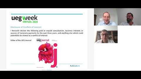 UEG Journal COVID-19 Session from UEG Week Virtual 2020