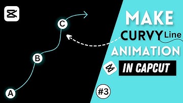 How to Make Curvy Line Animation in CapCut (Point A to Point B)