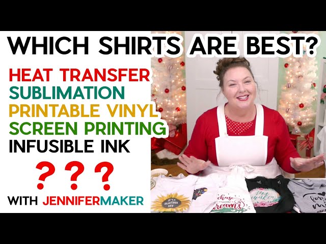 Heat Transfer Paper vs. Sublimation Printing