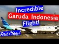 FIRST CLASS to BALI with Garuda Indonesia