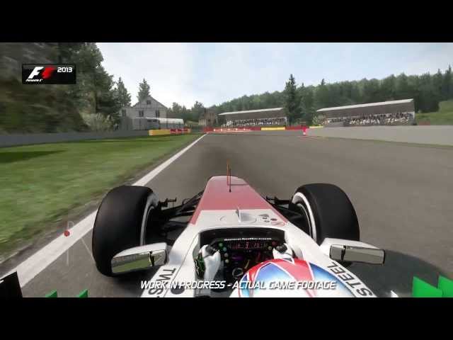 F1 2013 Hotlap Spa Francorchamps Gameplay Trailer