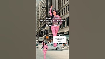 Quick eye test! Can you spot all 7 dancing girls?  #dahyun #kimdahyun #twice #twicedahyun #kpop