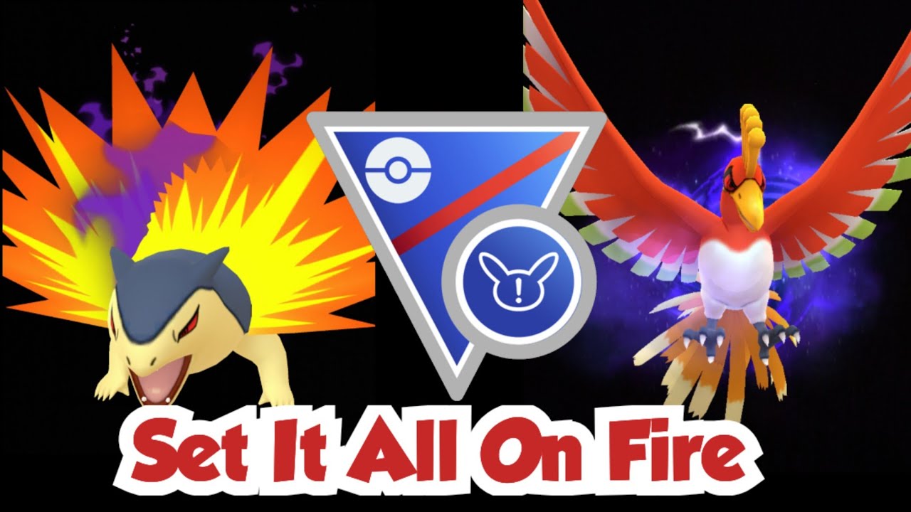 DESTROY EVERYTHING WITH FIRE. Remix Cup FT Shadow Quagsire Ho-oh Typhlosion Pokemon Go Battle League