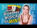 Finding out which broadway show is the best  march musical madness 2024