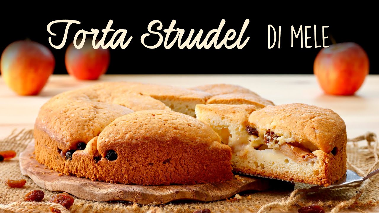 TORTA STRUDEL DI MELE Ricetta Facile - Buon'Idea