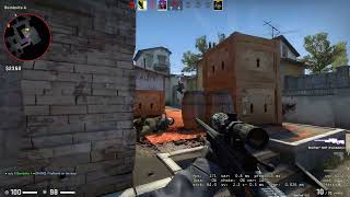 THROWING AWP AND P250 HEADSHOT!!!! S1MPLE!!!