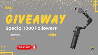 I’m Giving Away a DJI OM 6! 🎁 (1000 Subscriber Special) | DJI OM 6 vs 7P Review | You Can WIN This..