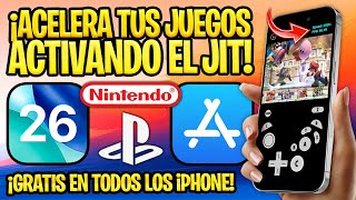 Activar Jit Para Jugar Nintendo Y Playstation Y Mucho Más ✅ Tutorial Gratis Para Ios 26  (stikdebug)