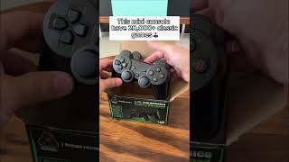 This retro console have 20,000 classic games! Every 90's kid NEED one!🤯🕹️ #shorts