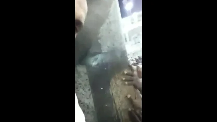 Real Miracle of Imam Ali, Mark of Imam Ali’s Birth place on wall of the Kabah