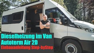 Dieselheizung in Van - Autoterm Air 2D - Einbauanleitung - Daily | #diycamper #camperausbau #vanlife