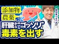 肝臓に溜まった毒素を排出してくれる効果バツグンな食べ物を現役医師が解説【春に動きやすい肝臓】