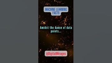 Amidst the dance of data points #MachineLearning #Facts #shorts #subscribe #viral