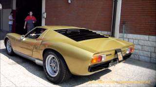 Lamborghini Muira SV Startup and Small Revs!