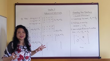 Math 140 Chapter 9 Matrices and Determinants Part I
