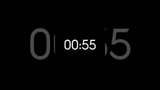 55 Second Countdown Timer | 55초 카운트다운 타이머| 55秒倒计时计时器 | 55秒カウントダウンタイマー