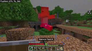 Minecraft season1 epsoide 9 making a hole for a place