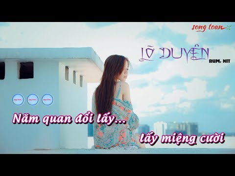 [KARAOKE HOT] Mashup NGŨ CUNG (LỠ DUYÊN) - Rum, Nit (Beat Full Chuẩn)