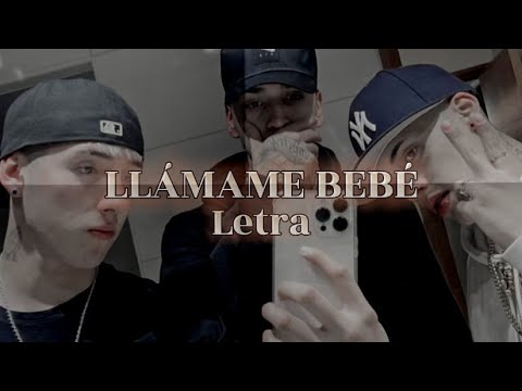 Llámame bebé — Pailita, Cris MJ, Young Cister (Letra) YouTube