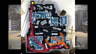 "Call of Duty Ghosts" Best Routes in Blitz "Octane"