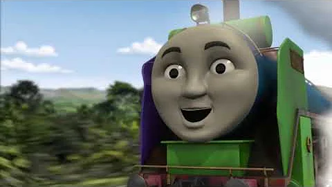 Thomas&Friends: Hero Of The Rails: Thomas And Hiro VS Spencer Chase Scene (US Dub)