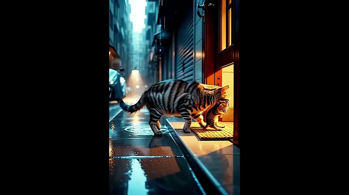 Video 11793301: maine coon kitten, maine coon mother, cat