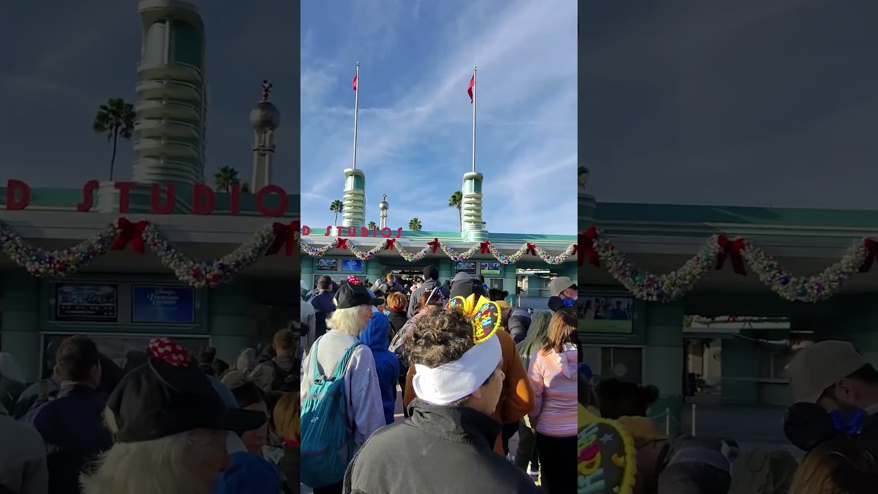 День 2 грандиозного отпуска | Заезд в Голливудские студии 🎢🎬✨