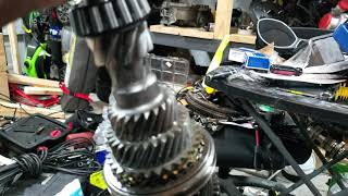 MTX-75 input shaft rebuild with new races and bearings- Part 3