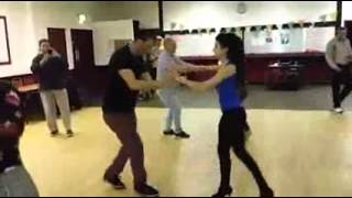 Improvers Salsa class 14 @MSC in Kilburn - Fadi K & Cristina