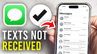 How To Fix iPhone Not Receiving Texts - Full Guide