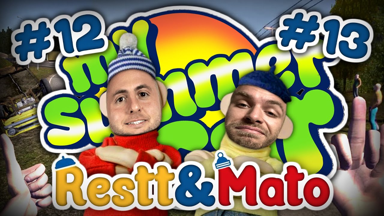 RESTT & MAŤO - MY SUMMER CAR | Najlepšie Momenty #12 & #13