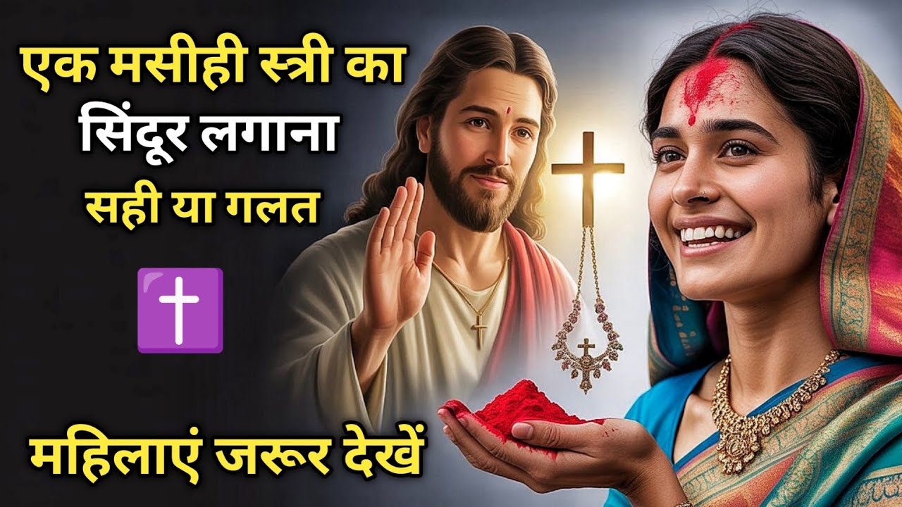 एक मसीही स्त्री का मंगलसूत्र सिन्दूर लगाना - सही या गलत  | Jesus talk | Yeshu Ki Bible