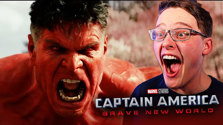 CAPTAIN AMERICA BRAVE NEW WORLD Official Trailer REACTION! (INSANE TRAILER!)