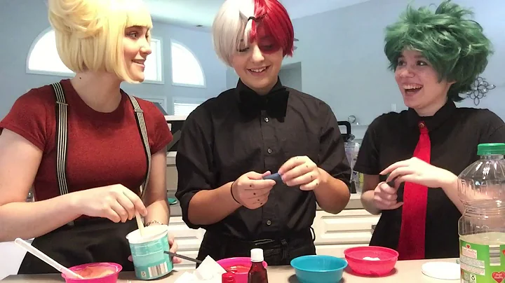 Villains Bake A Todoroki Cake (Bnha Cosplay)
