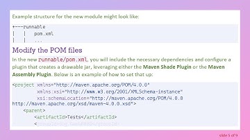 How to Package a Multi-Module Maven Project for a Single Runnable Jar