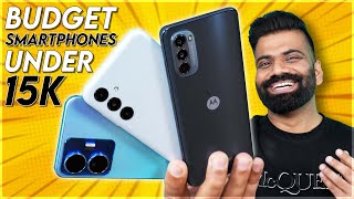 Best Budget Smartphones Under ₹15,000🔥🔥🔥