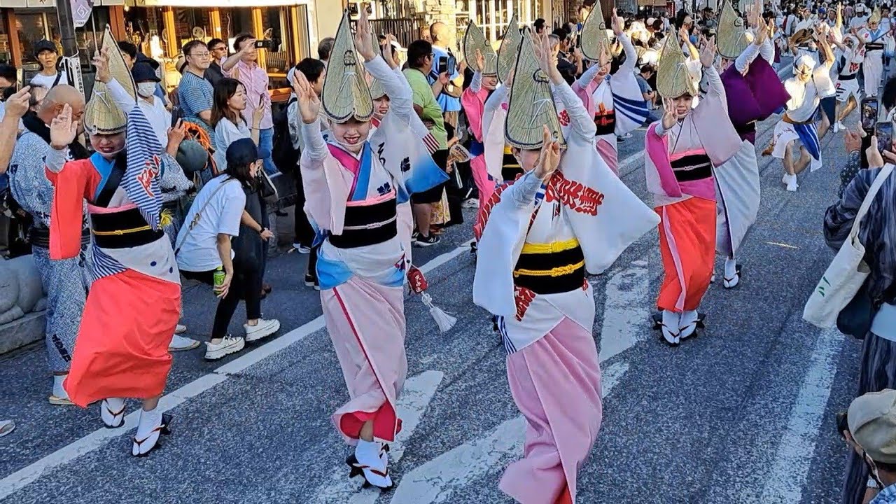 成田伝統芸能まつり　秋の陣　伝統芸能パレード　成田市制施行70周年　令和6年9月14日