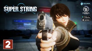 SUPER STRING Gameplay Android Part 2 (슈퍼스트링) CBT