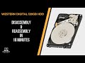 Laptop Hard-drive Disassembly | Western Digital 120GB HDD | SATA HDD | Tamil