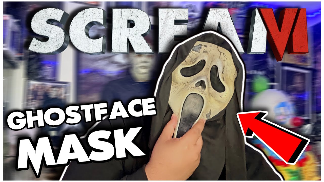 Ghost Face Scary Movie Full Mask - Spencer's