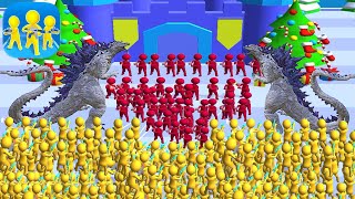 Gun Clash 3D : Max Level ZALBINO GODZILLA in Gun clash Game - Android//ios Level 6679 HHTY screenshot 5