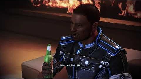 Cortez and James Game Night Citadel DLC | Mass Effect Legendary Edition