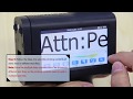 How to set up and use the group print function of v4ink bentsai handheld inkjet printer