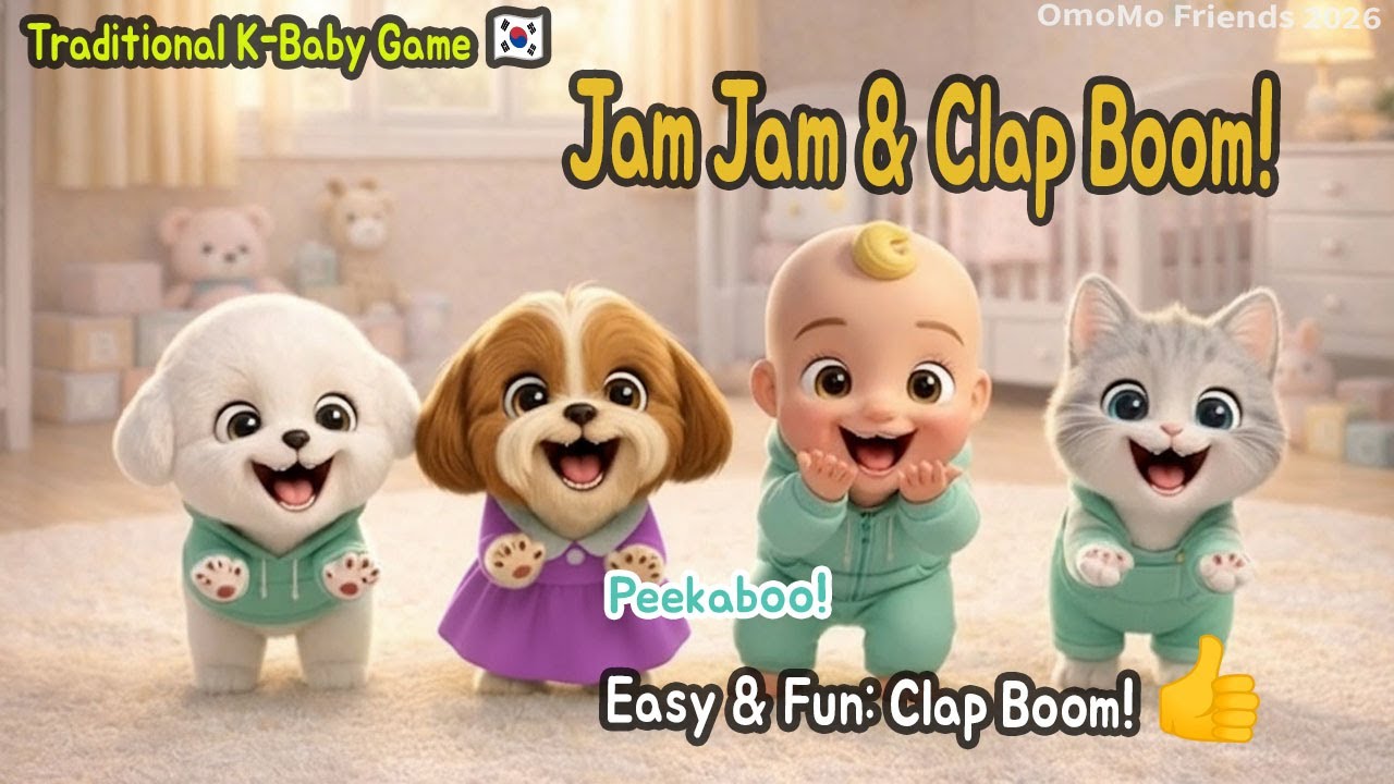 "Traditional K-Baby Game" → "Korean Baby Hand Play"