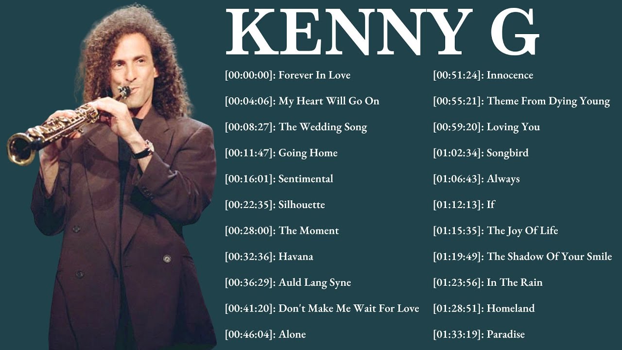 Saxophone Love Songs 2022 Kenny G Greatest Hits Collection Kenny G